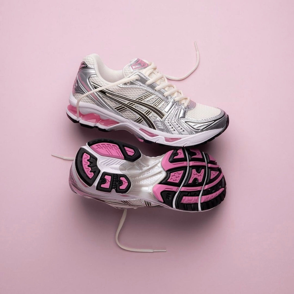 baskets Gel Kayano 14 crème rose