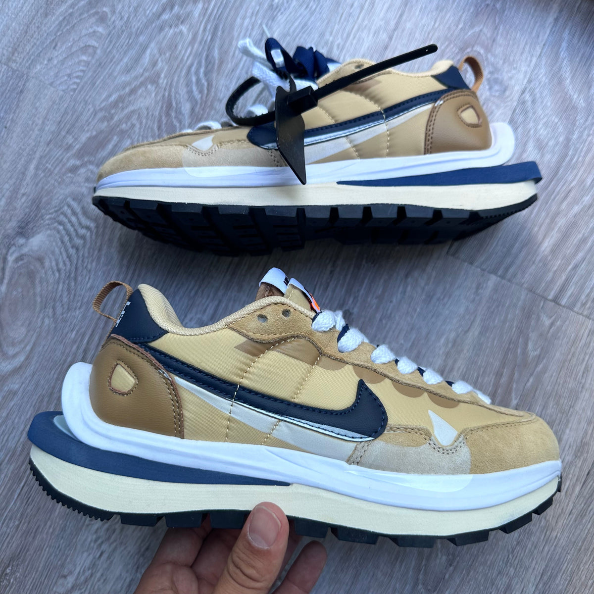 Vaporwaffle Tan Navy