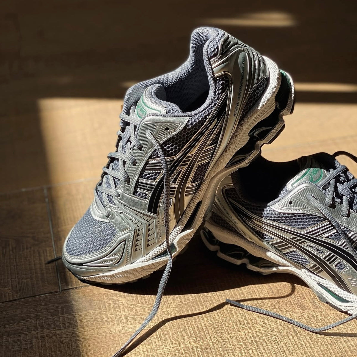 baskets Gel Kayano 14 Jasper Green