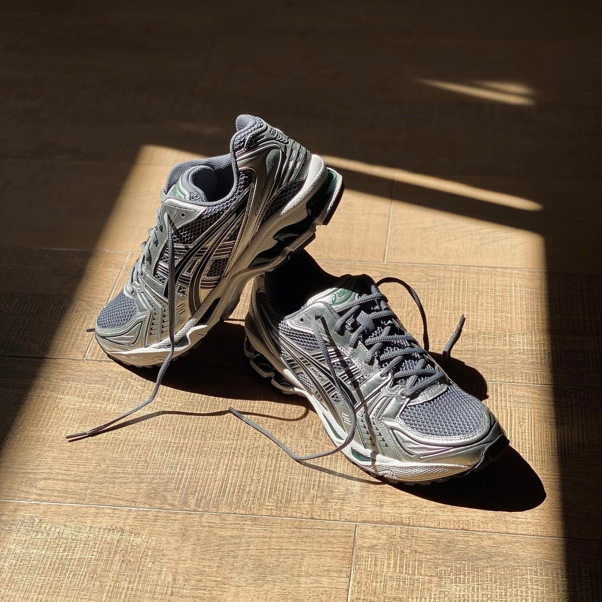 baskets Gel Kayano 14 Jasper Green
