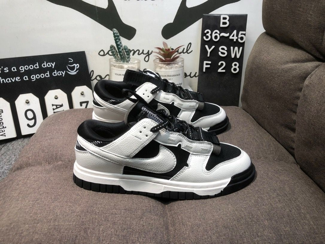 Air Dunk Jumbo black & White