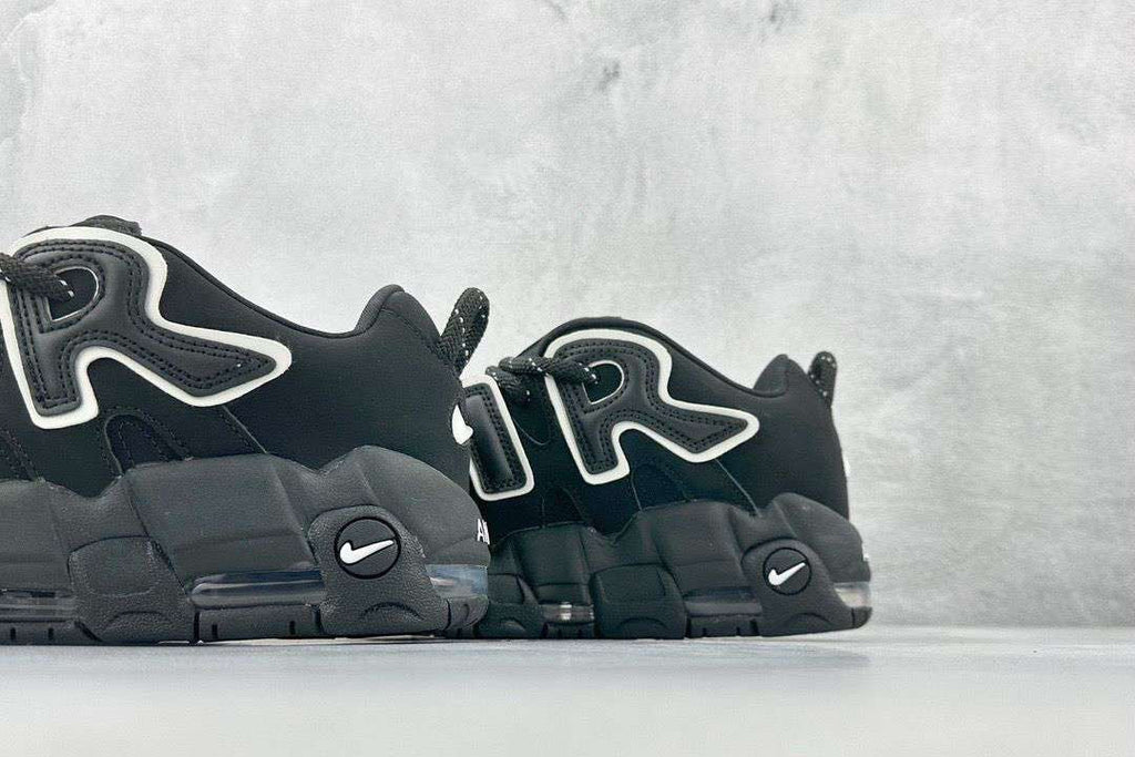 baskets Air More Uptempo '-Black/white'