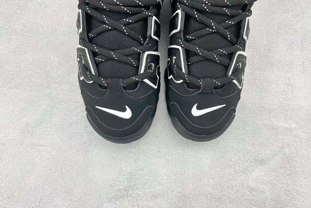 baskets Air More Uptempo '-Black/white'