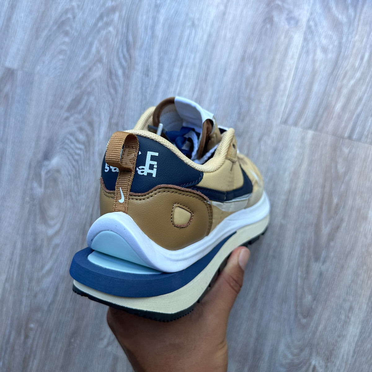 Vaporwaffle Tan Navy
