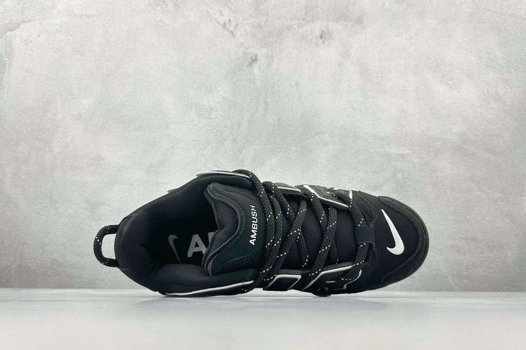 baskets Air More Uptempo '-Black/white'