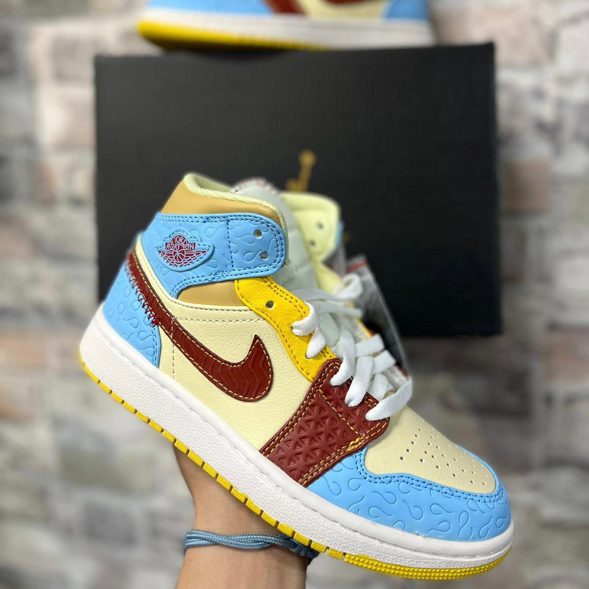 Sneakers - 1 Beige marron
