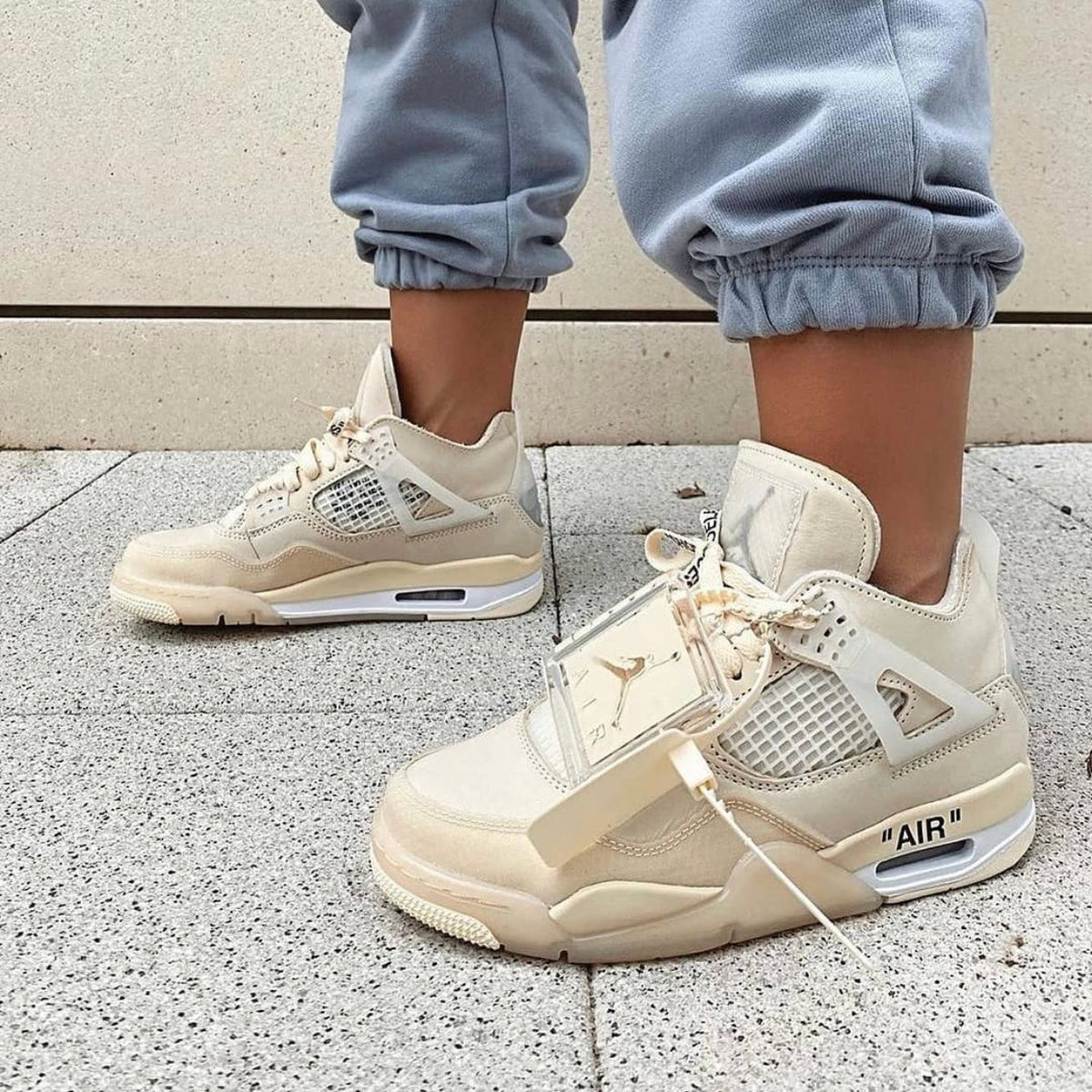 Sneakers - rétro 4 Beige