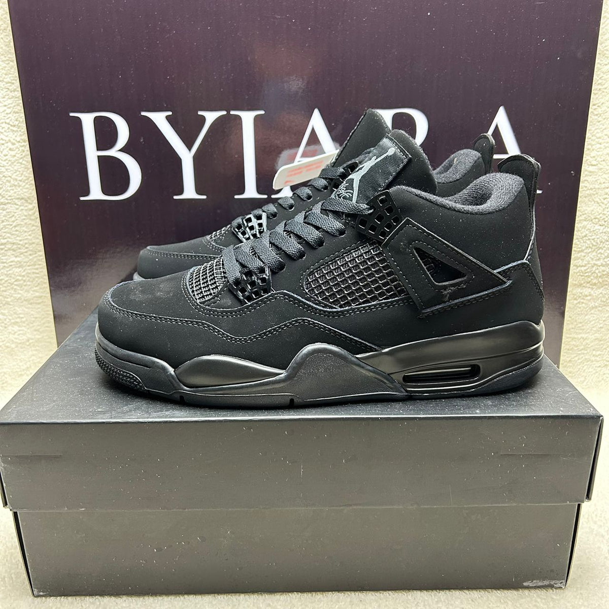 Sneakers - rétro 4 all black