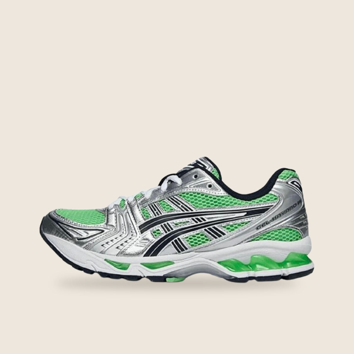 Gel-Kayano 14 — Citron vert et bleu nuit
