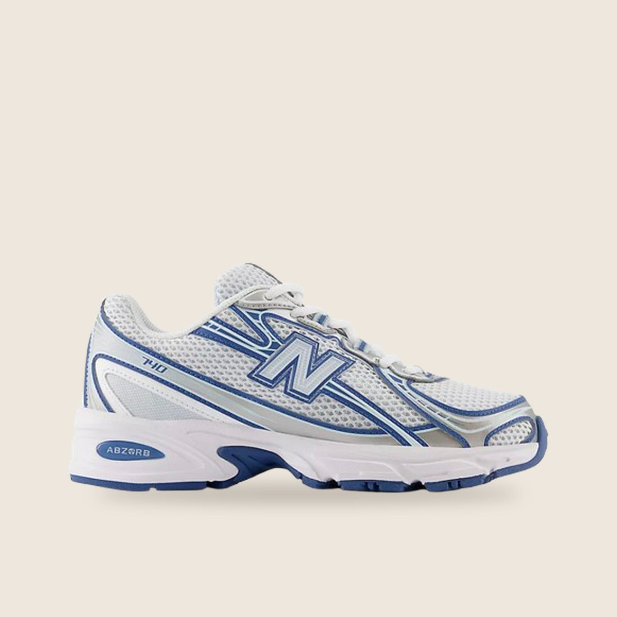 740 — Bleu et blanc