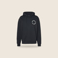 Sweat à capuche — Noir logo cercle